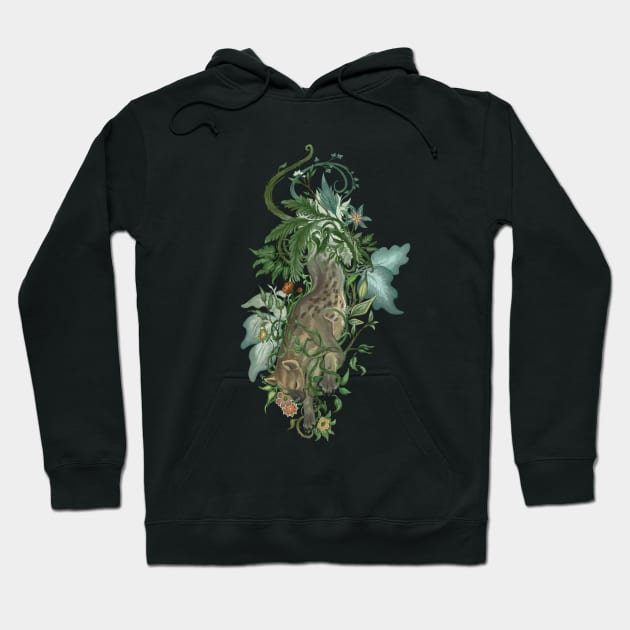 Hyena in Thorns II Hoodie by LauralienArt